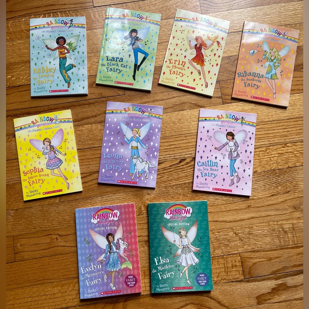 Rainbow Magic Fairy Book Set 9 Books